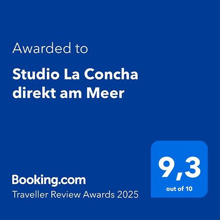 Studio La Concha Direkt Am Meer Torrox Exterior foto