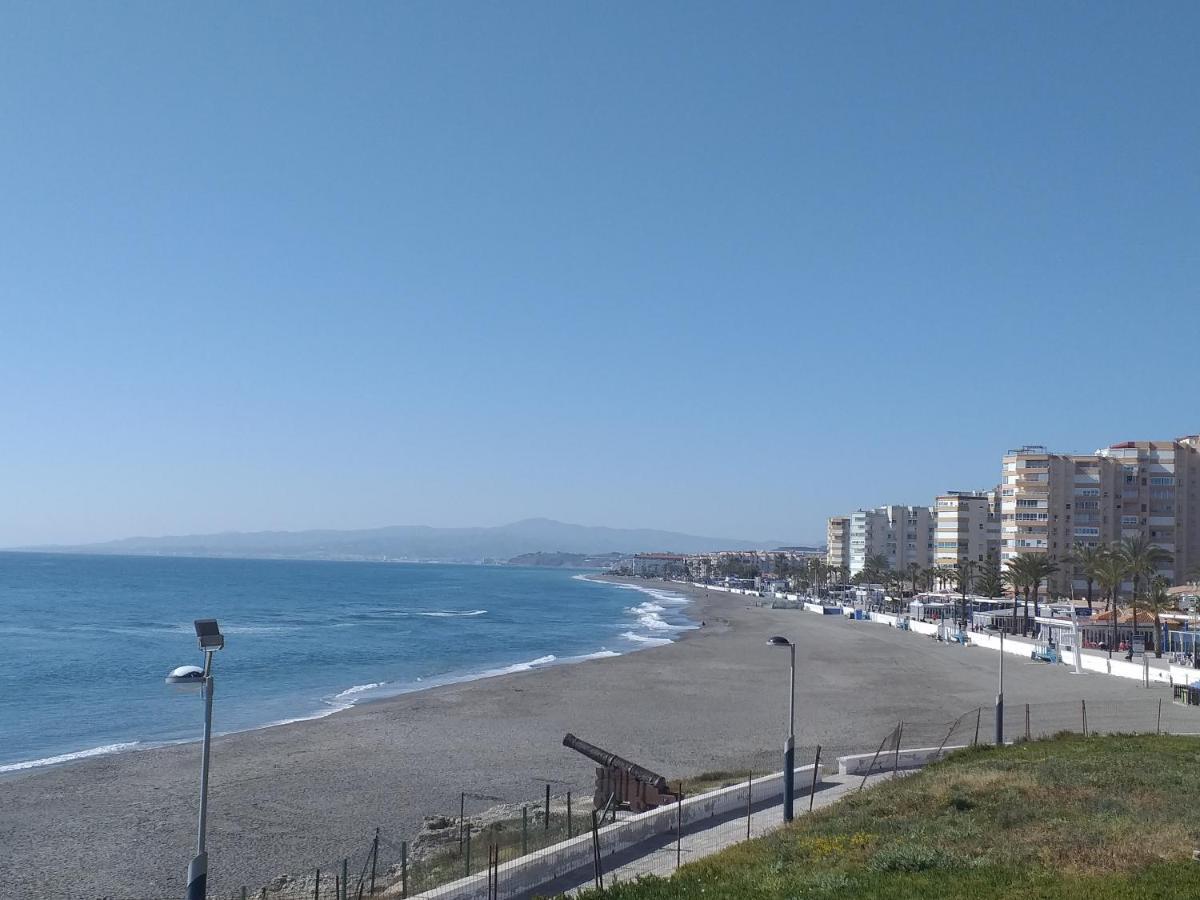 Studio La Concha Direkt Am Meer Torrox Exterior foto