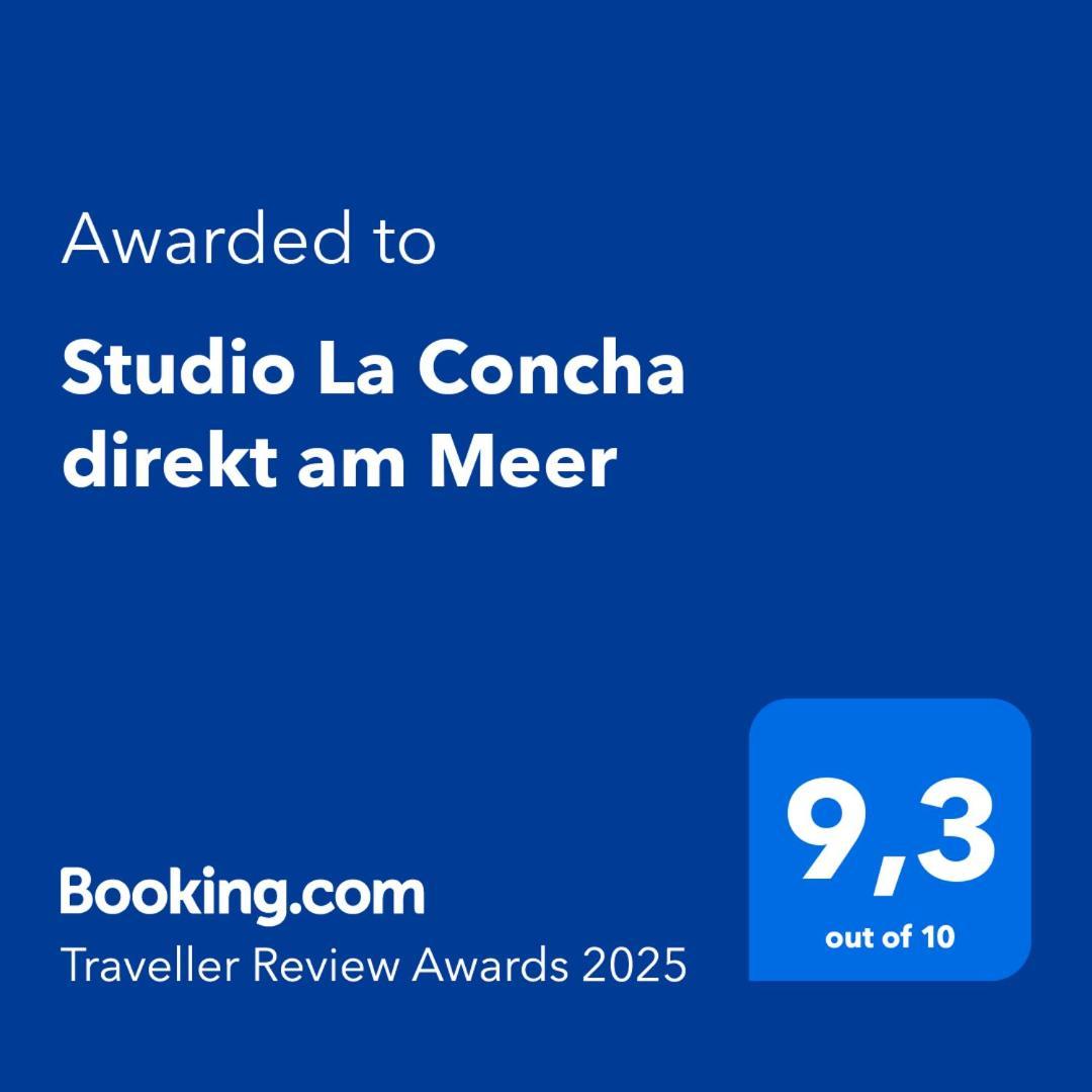Studio La Concha Direkt Am Meer Torrox Exterior foto